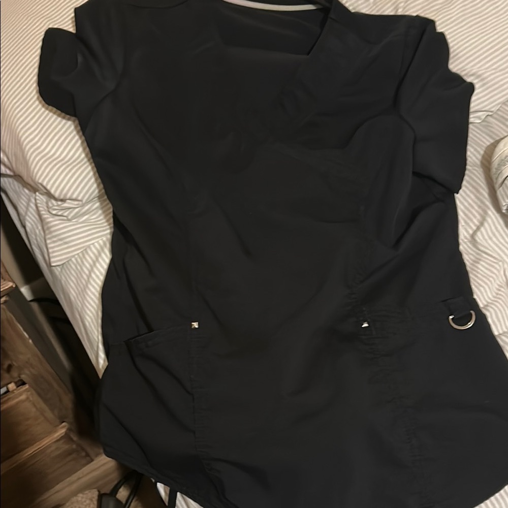 Scrub Star Black Scrub Set
